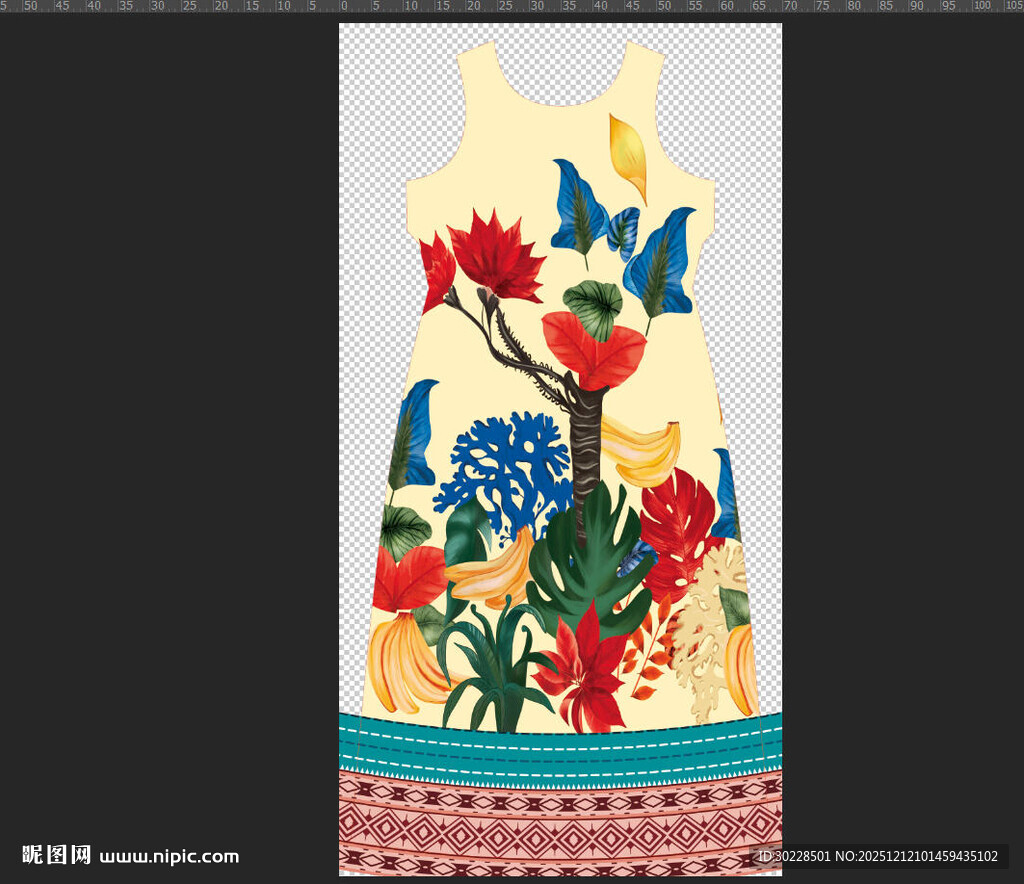 花卉蝴蝶装饰图案