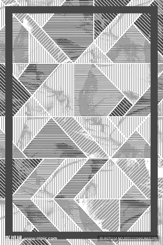 几何拼接抽象图案背景