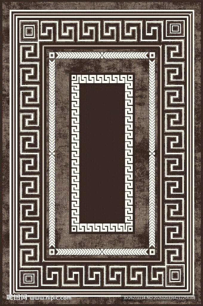 几何边框图案装饰元素