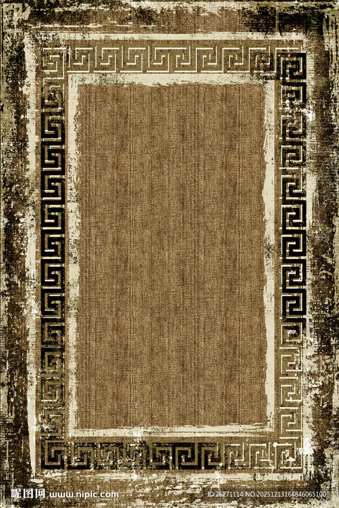 复古边框纹理背景图