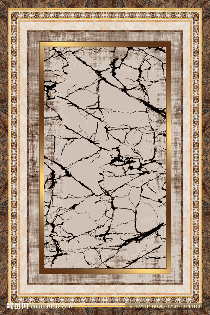 奢华大理石纹理装饰画