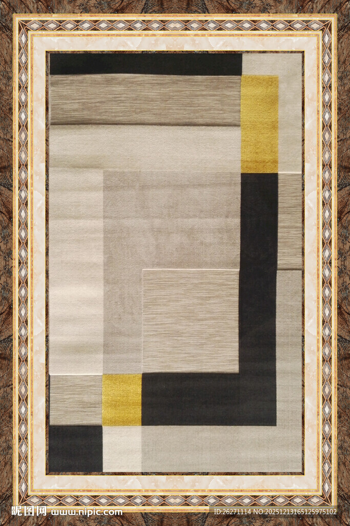 几何图案装饰画