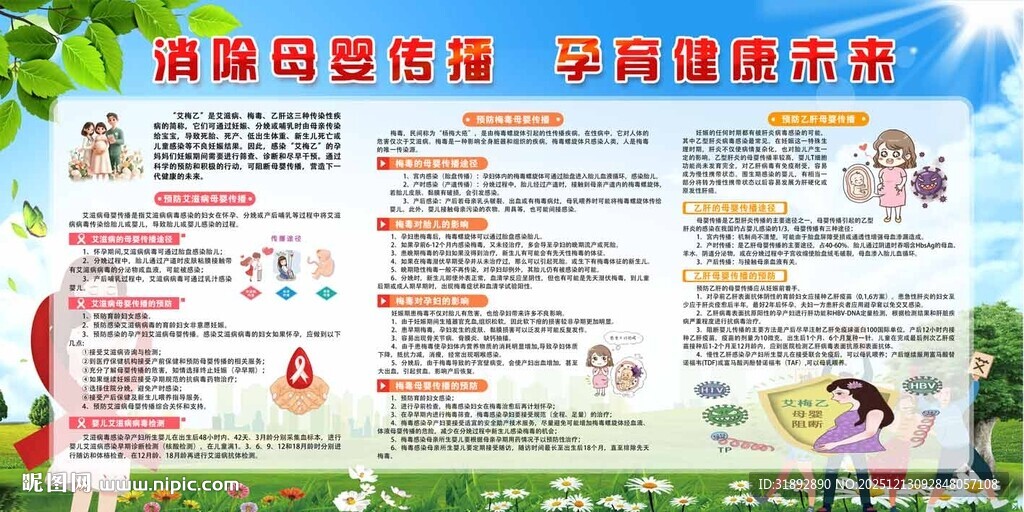 消除母婴传播  孕育健康未来