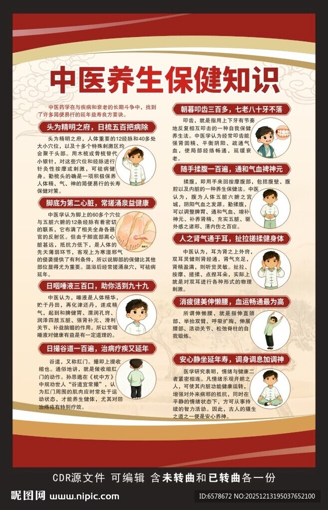 中医养生海报