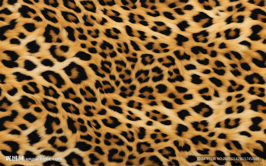 豹纹图案纹理