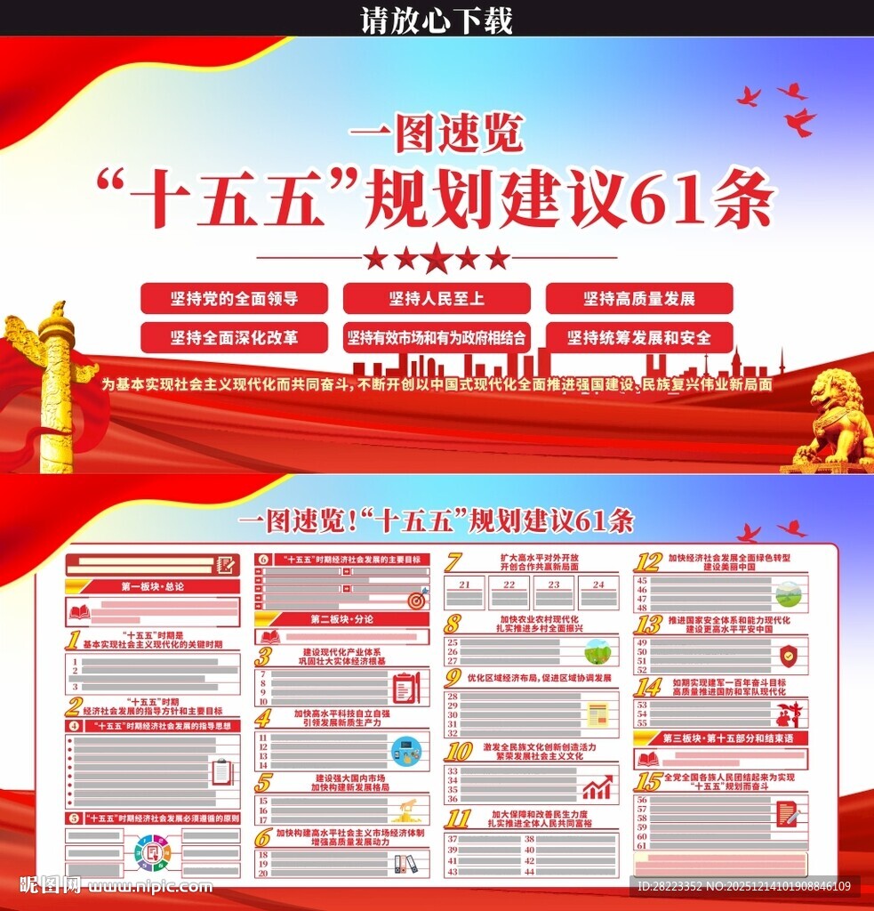 十五五规划建议