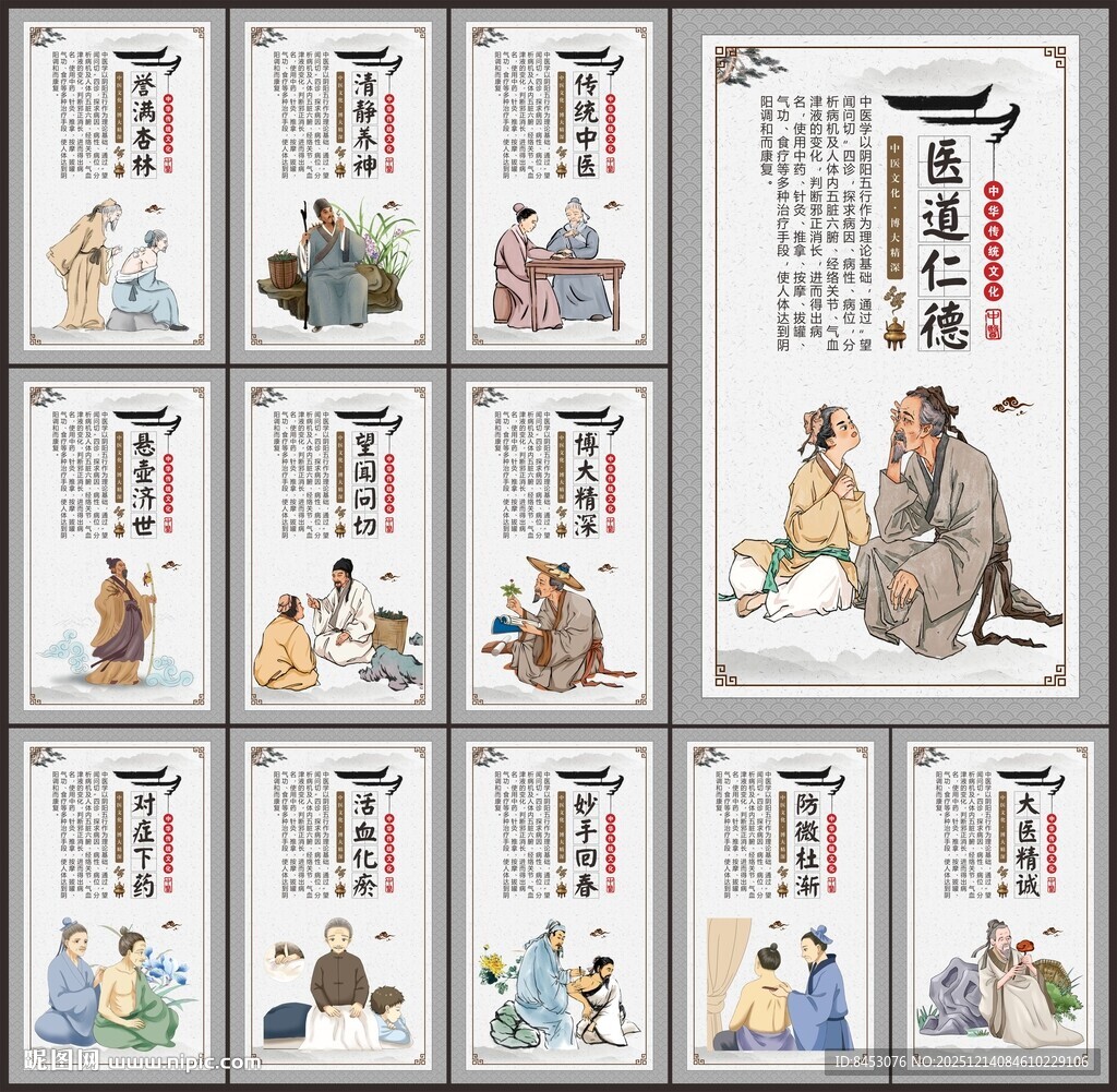 中医文化展板