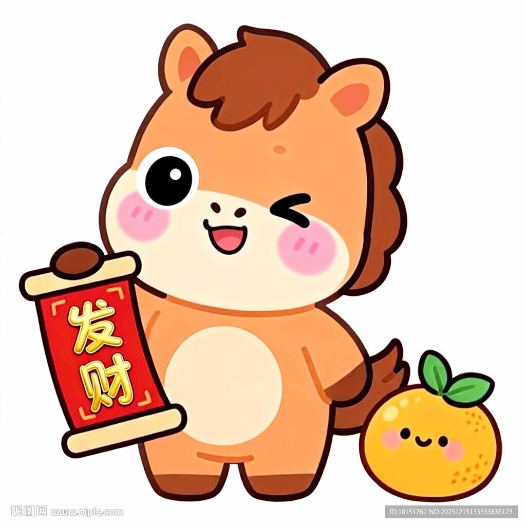 小马贺岁 招财又进宝