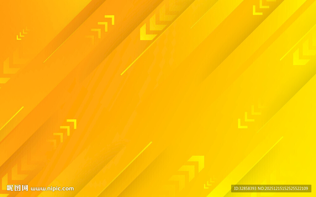 渐变黄色动感线条背景图