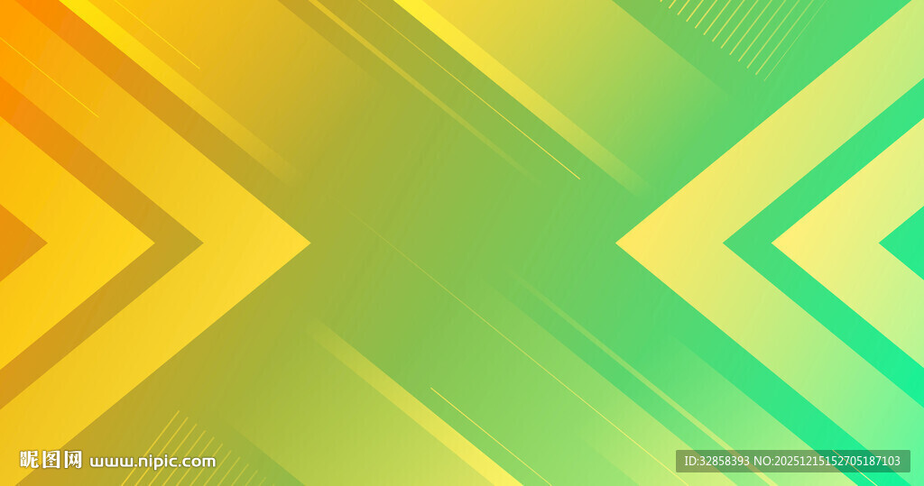 渐变几何箭头背景图