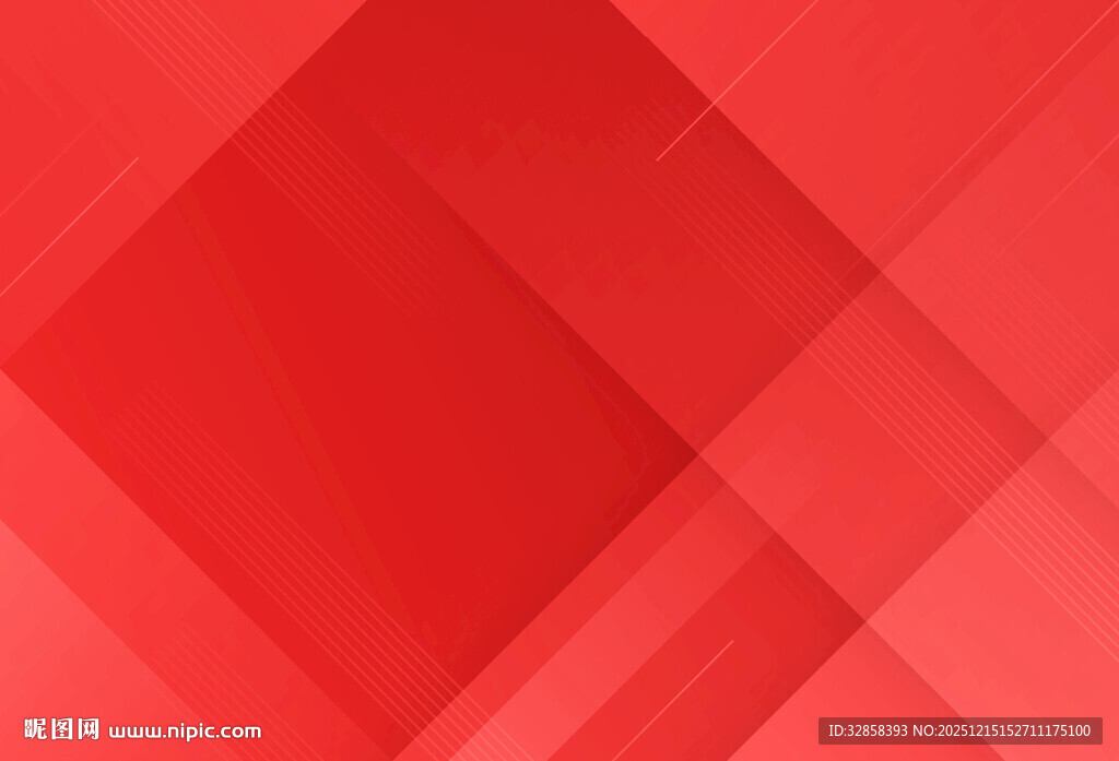 红色几何拼接背景图案