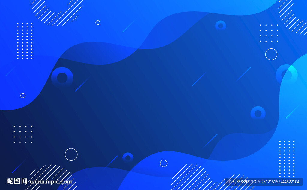 蓝色渐变抽象背景图案
