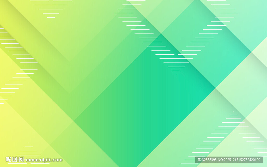 清新渐变几何背景图案