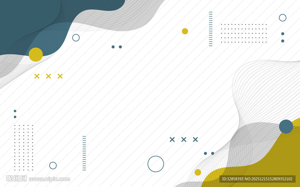 简约几何抽象背景图案