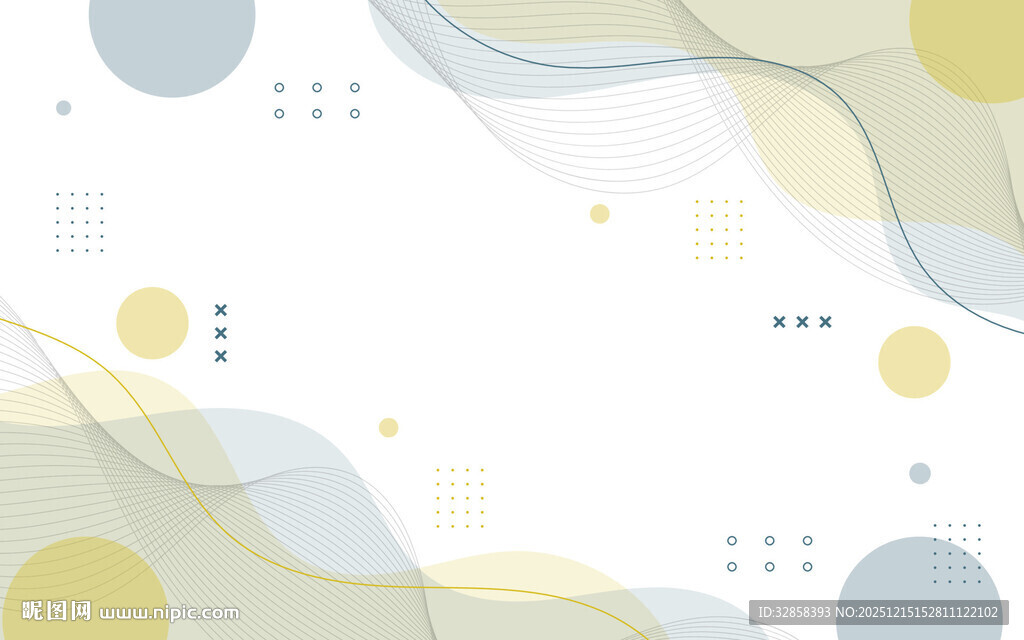 简约几何抽象背景图案