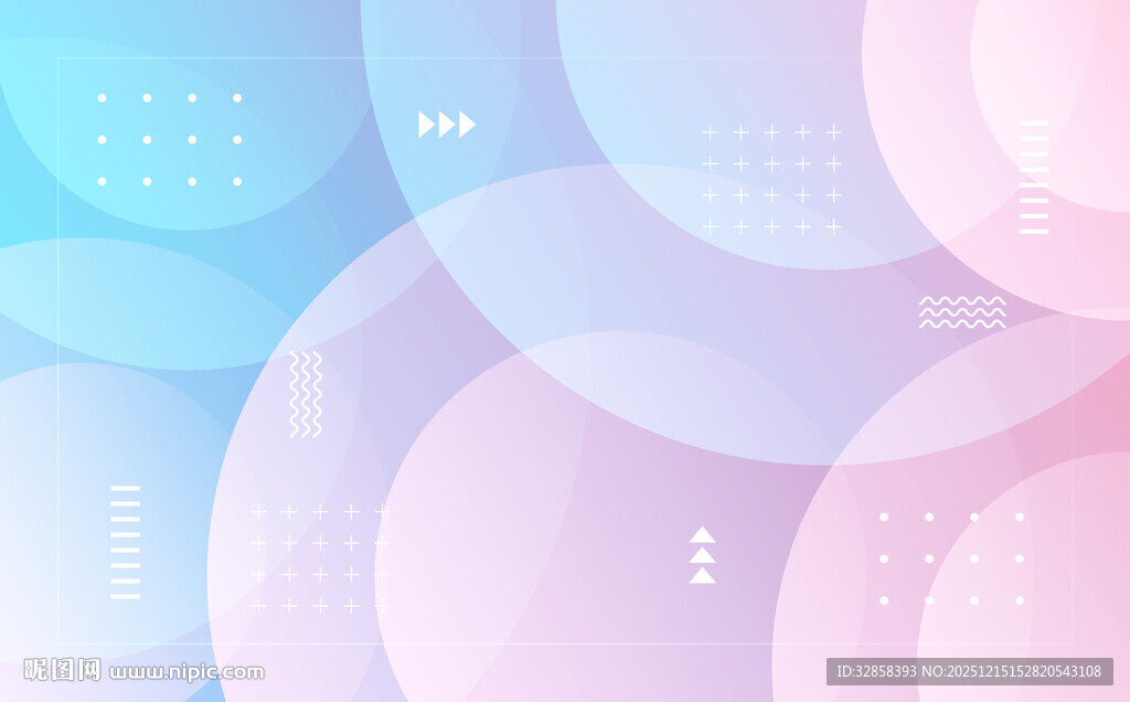 渐变几何背景图案设计