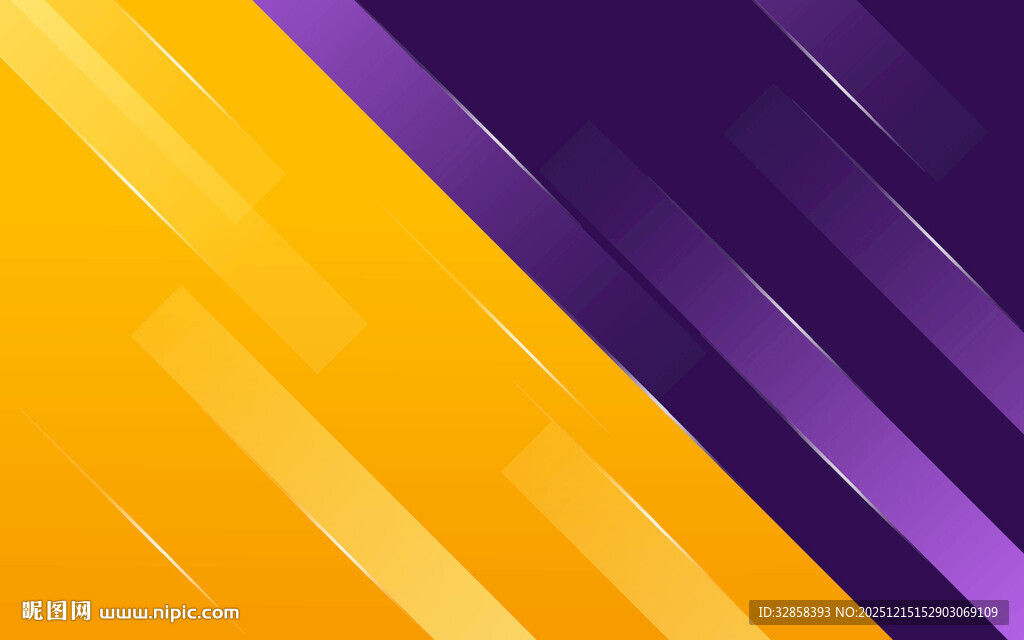 黄紫渐变条纹动感背景图