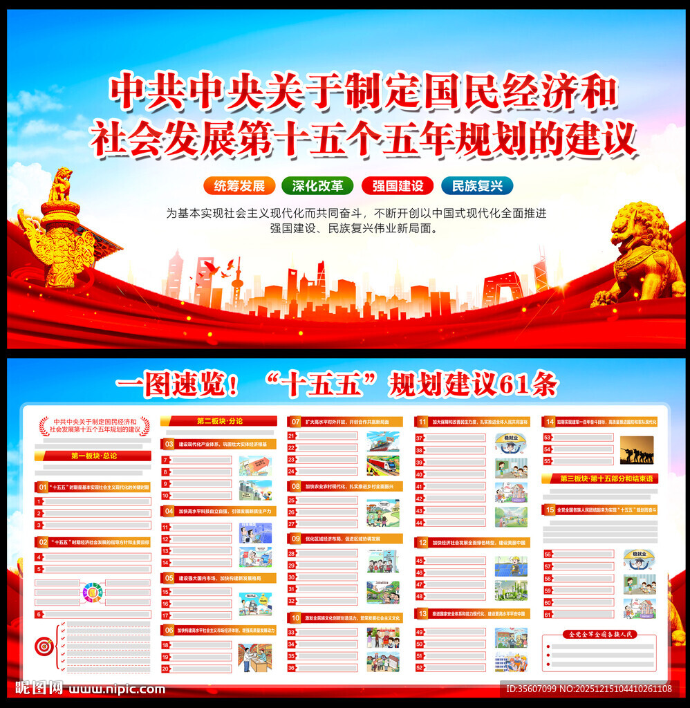 十五五规划建议