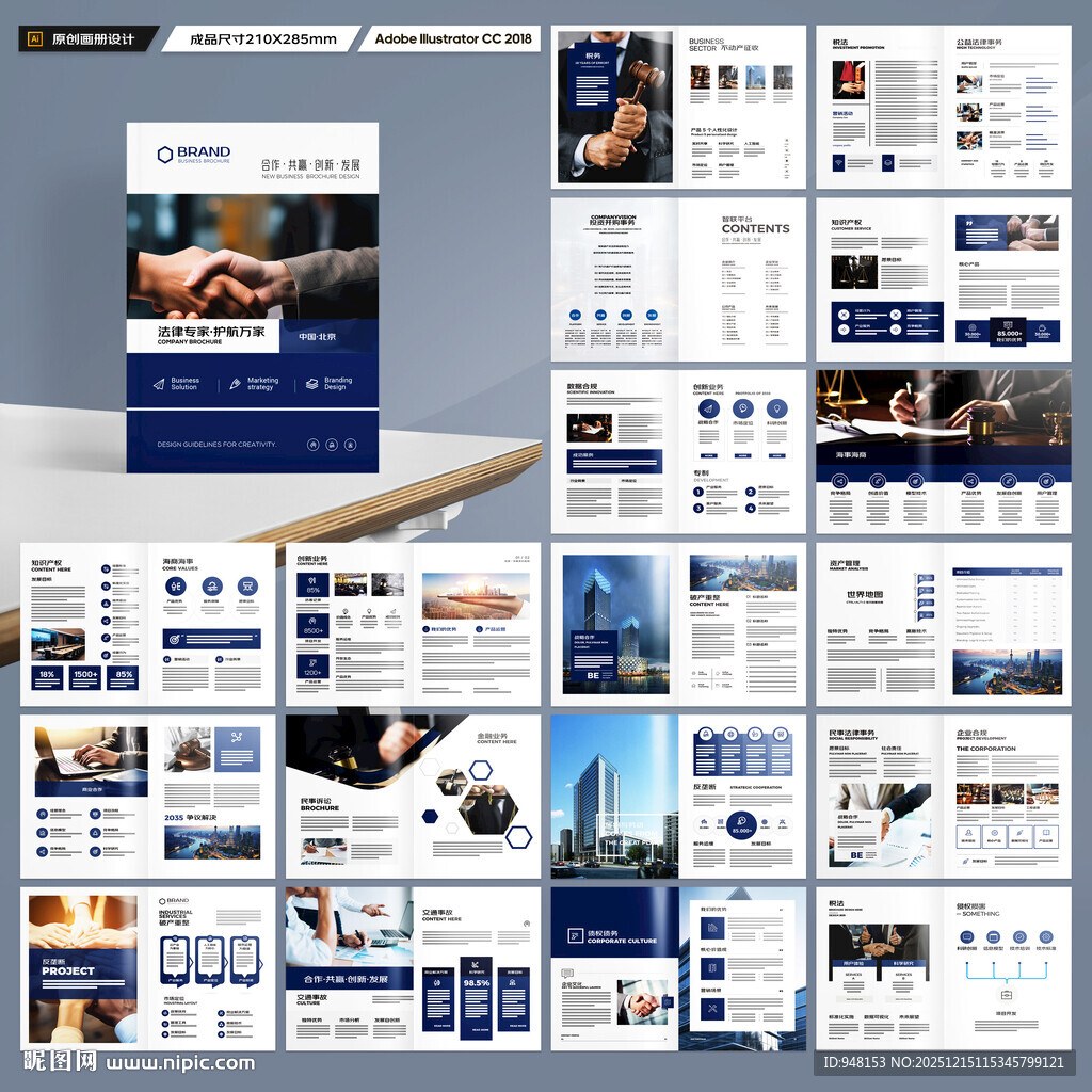 大气律师事务所画册