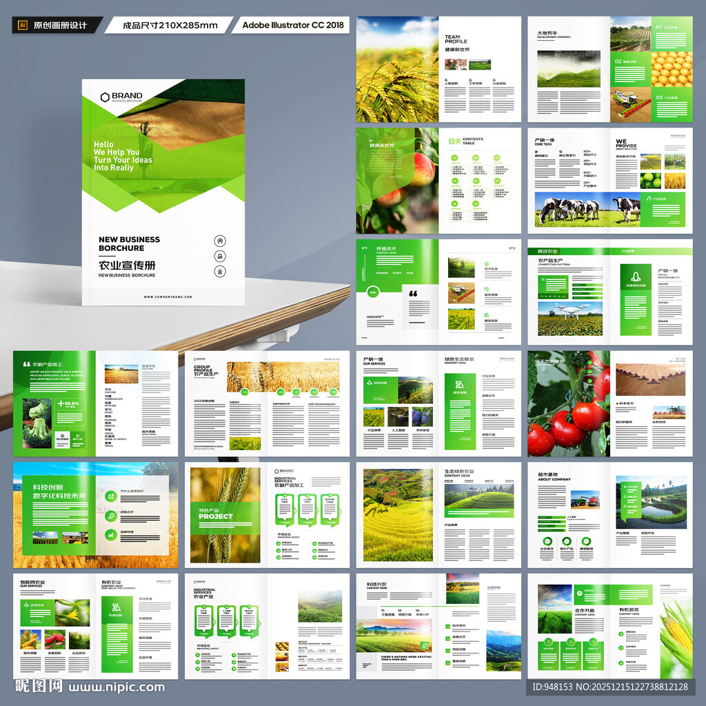 农业科技画册