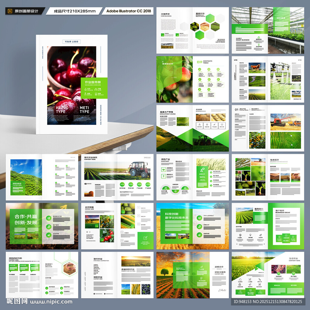 农业科技画册