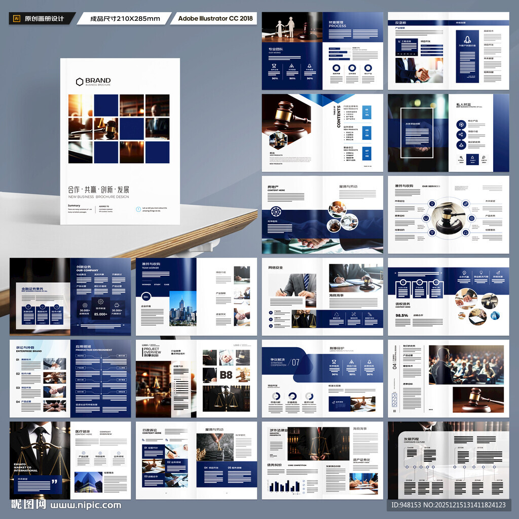 大气律师事务所画册