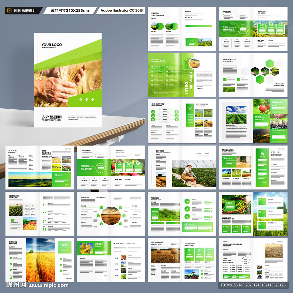 农业科技画册