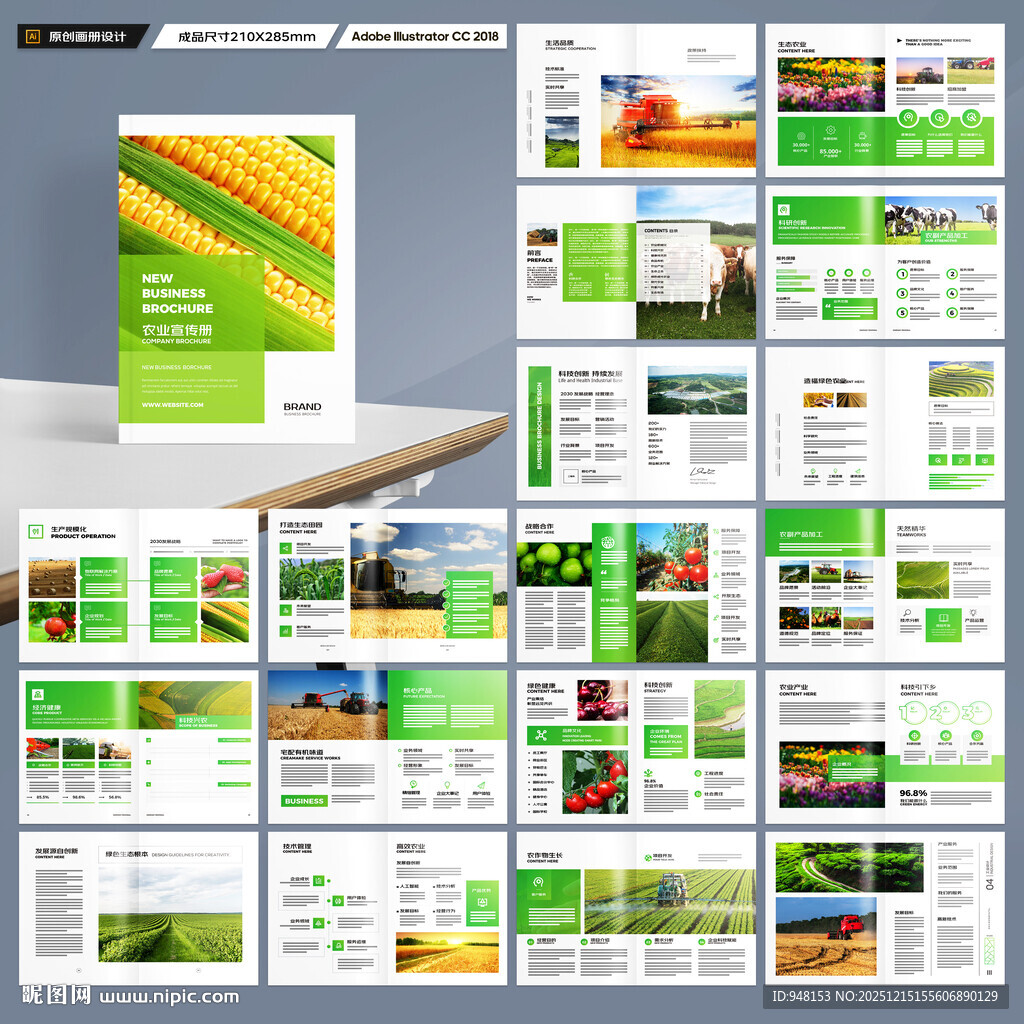 农产品画册