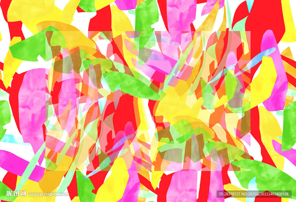 缤纷色彩抽象图案背景图