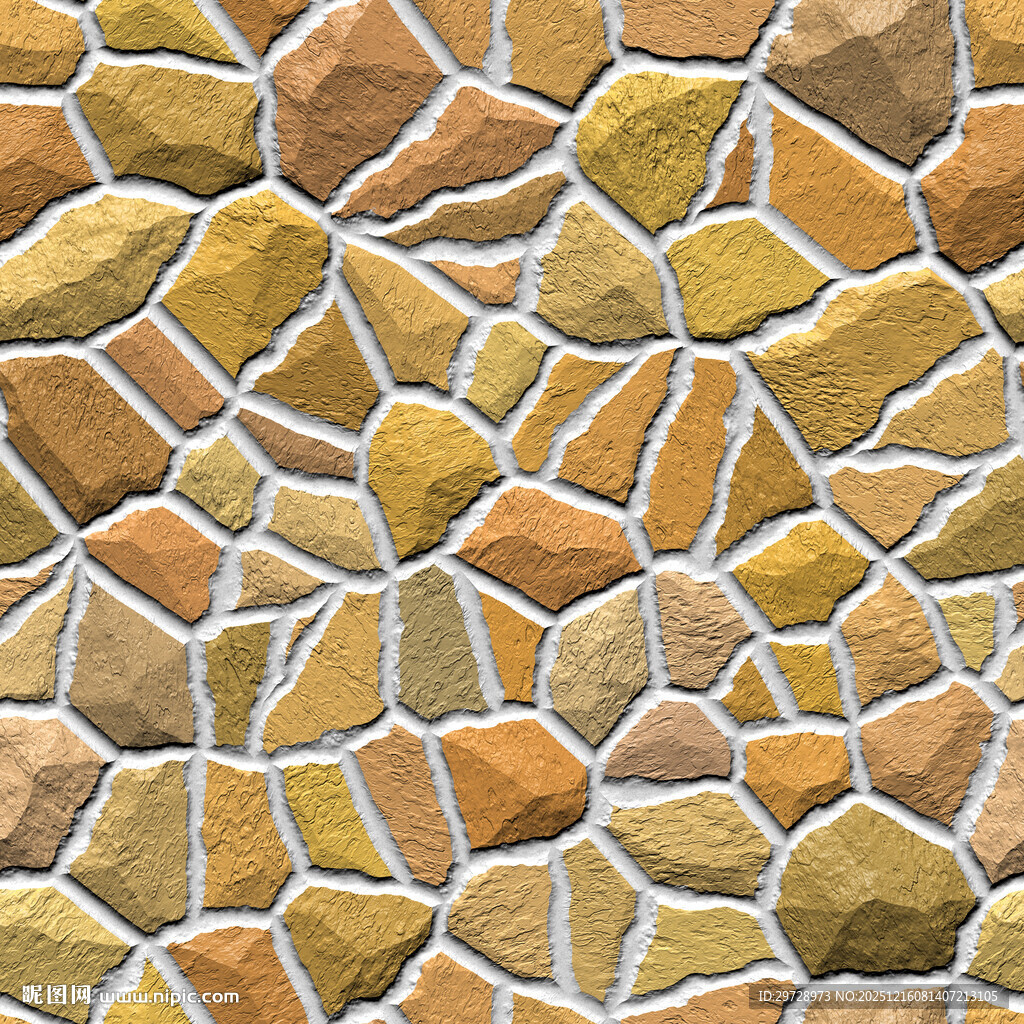 彩色碎石拼接纹理图案