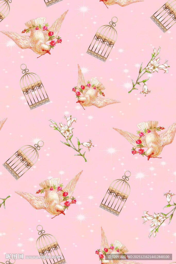 春暖花开粉色系