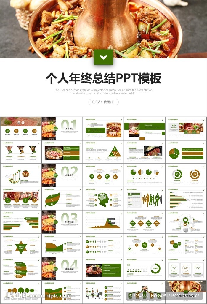 火锅加盟连锁PPT模板