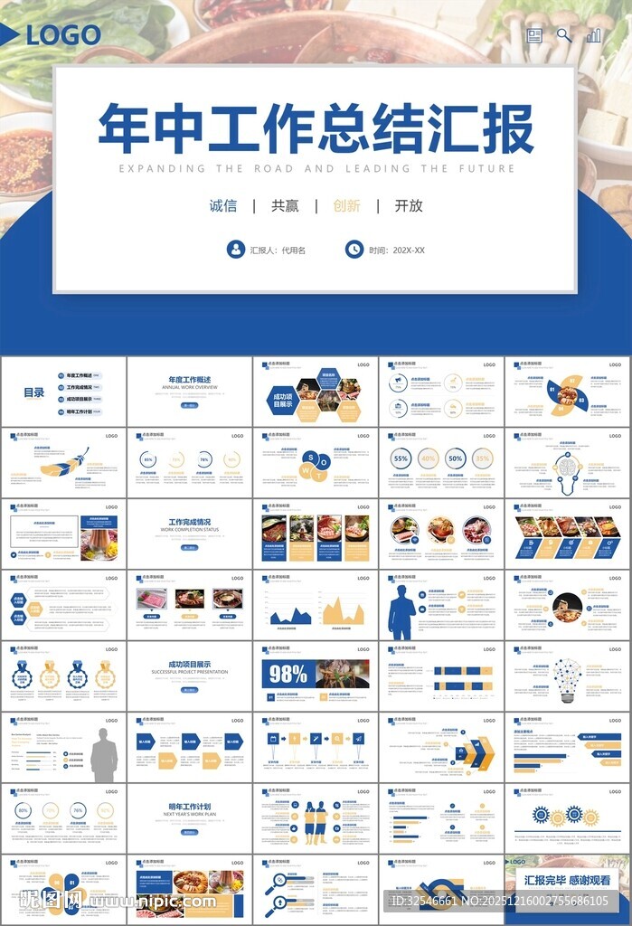 火锅加盟连锁PPT模板