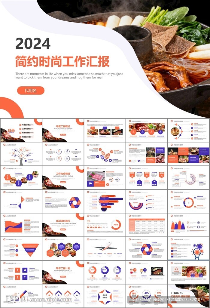 火锅加盟连锁PPT模板