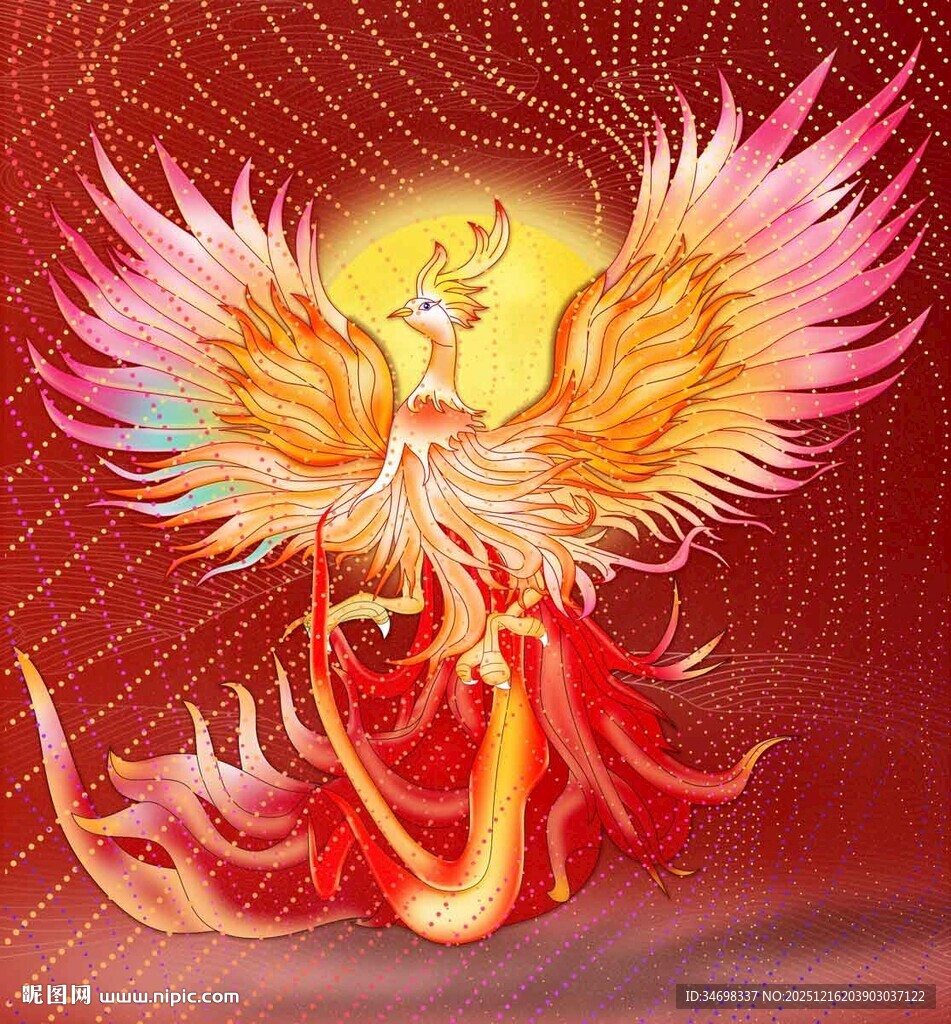 凤凰鸟 涅槃重生