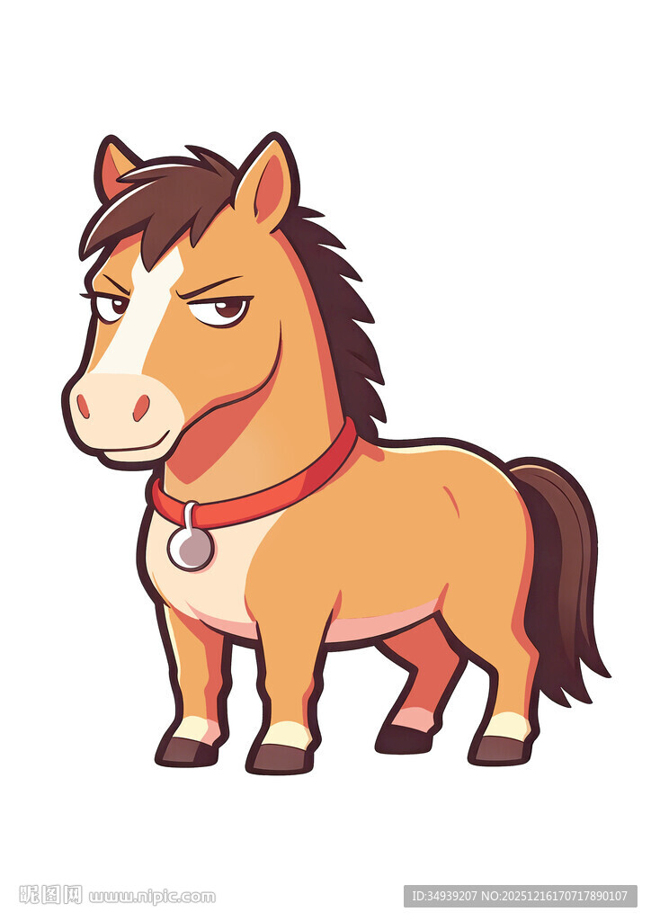 卡通设计 一痞马 