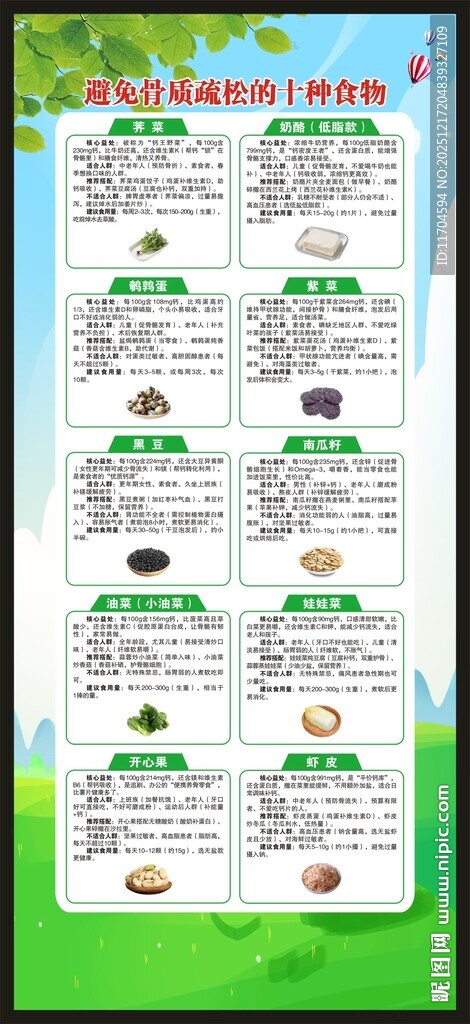 世界骨质疏松日展架