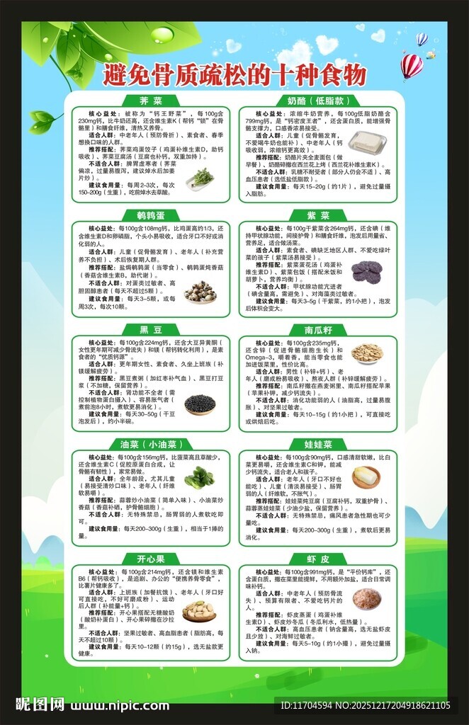 世界骨质疏松日海报