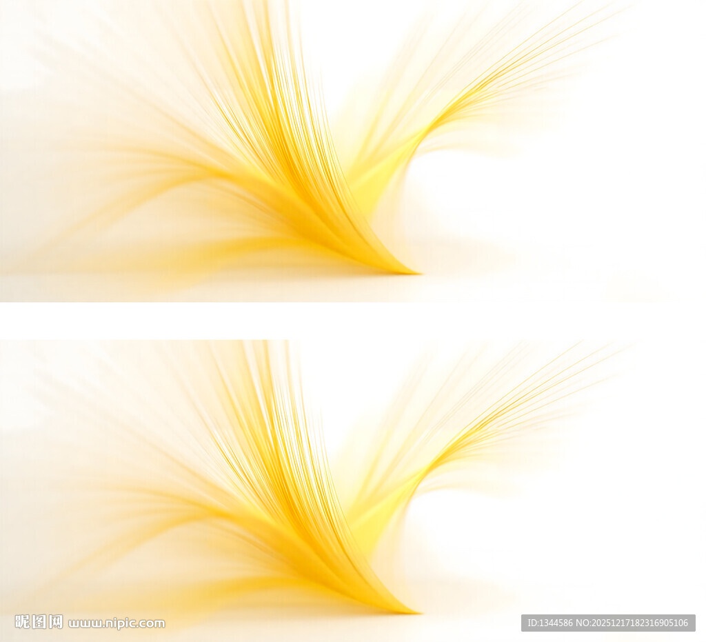 黄色动感线条背景