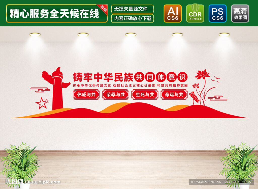 铸牢中华民族共同体意识文化墙