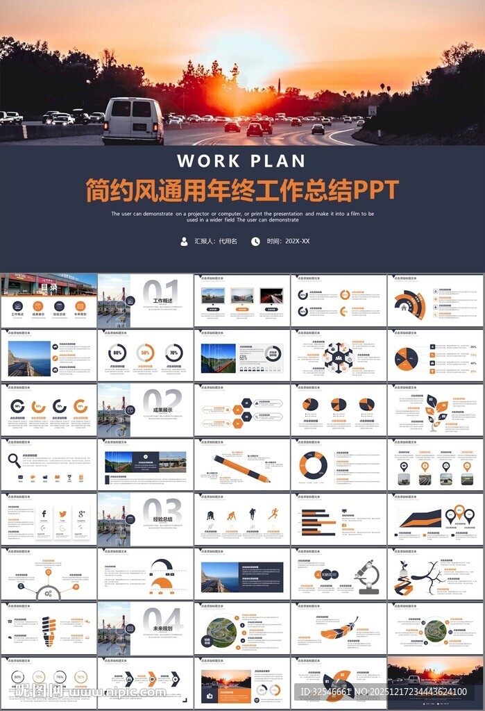 高速公路总结计划述职报告ppt