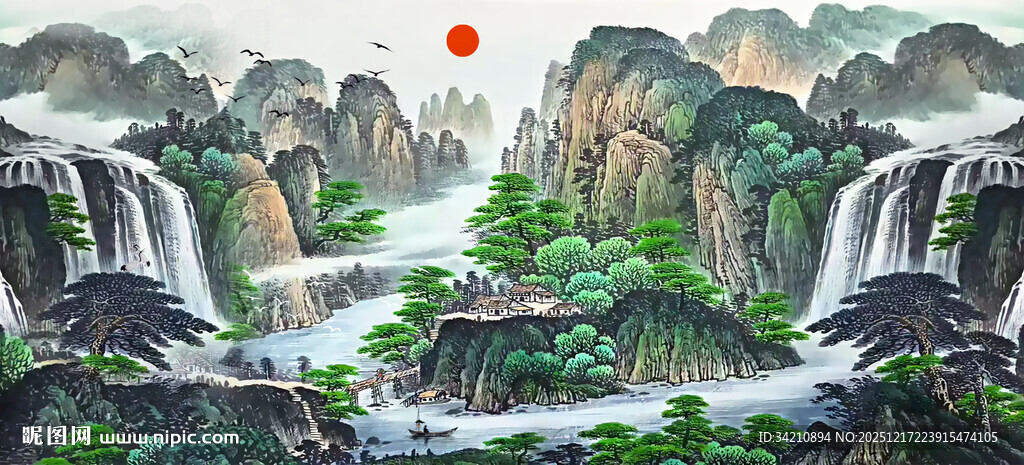 山水画