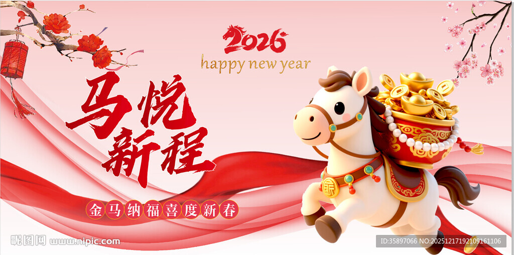马年展板