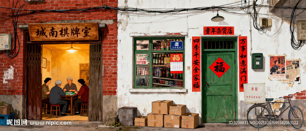 复古小卖部