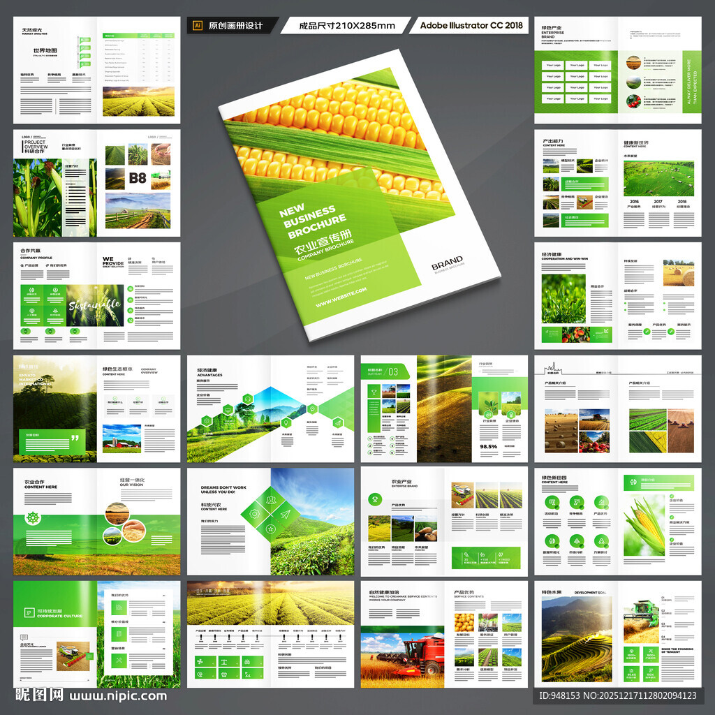 农业合作社画册