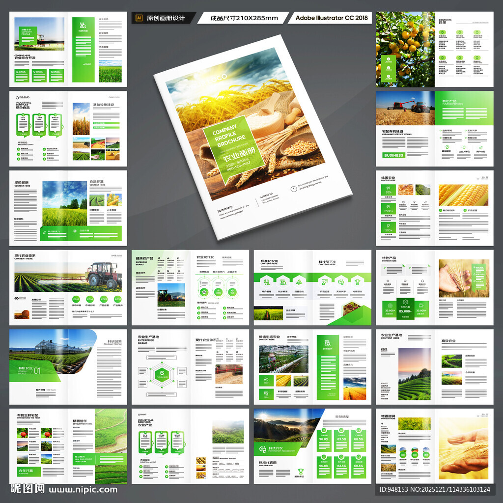 农业科技画册