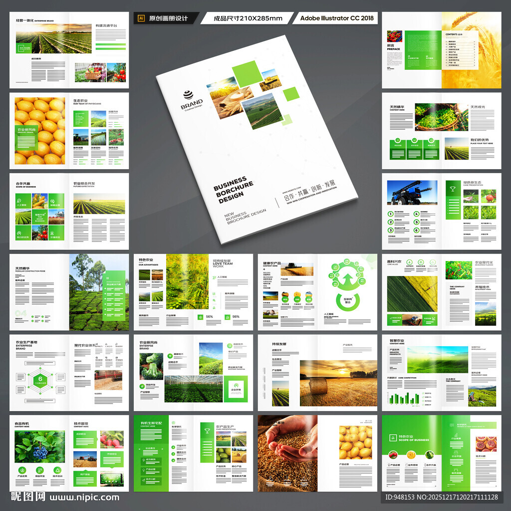 农产品宣传册