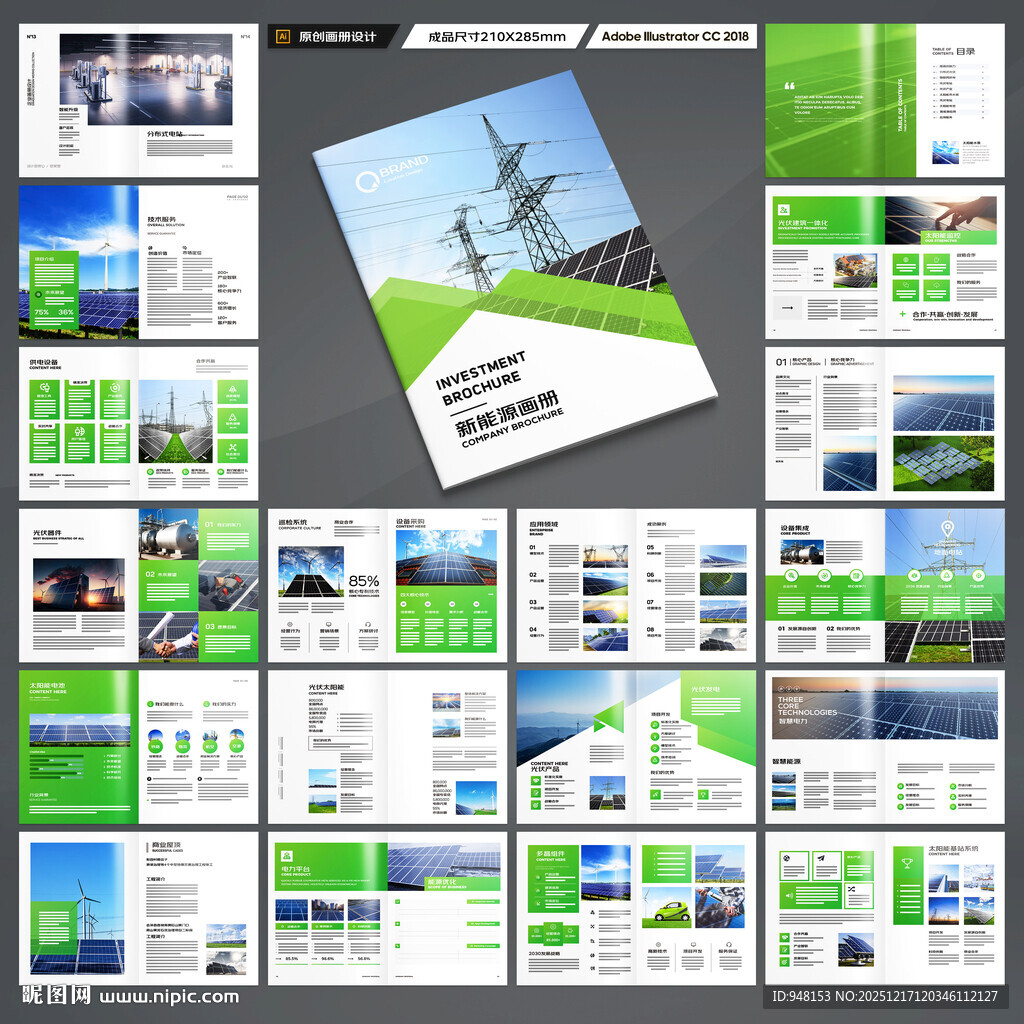 新能源宣传册