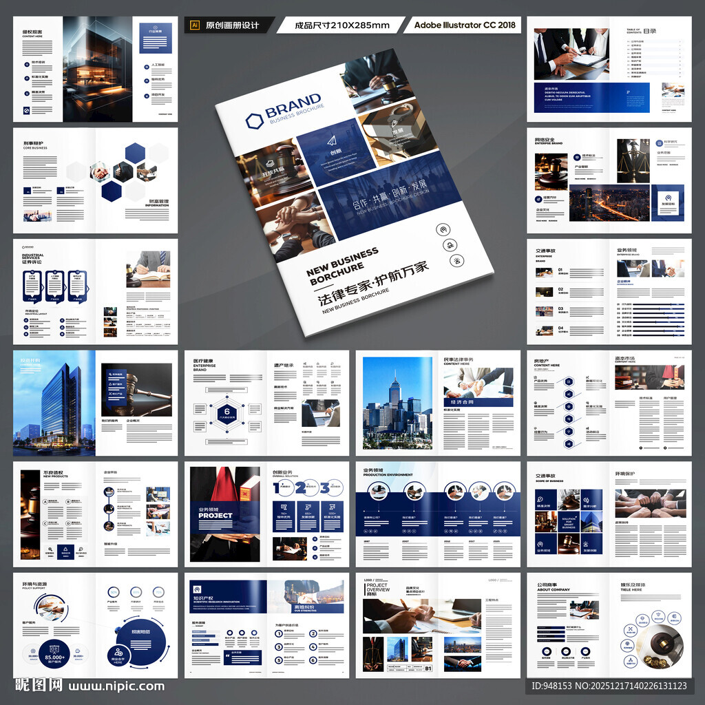 大气律师事务所画册