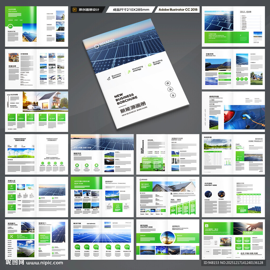 新能源宣传册